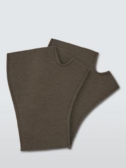 Barena Wool Blend Fingerless Gloves, Bosco Green
