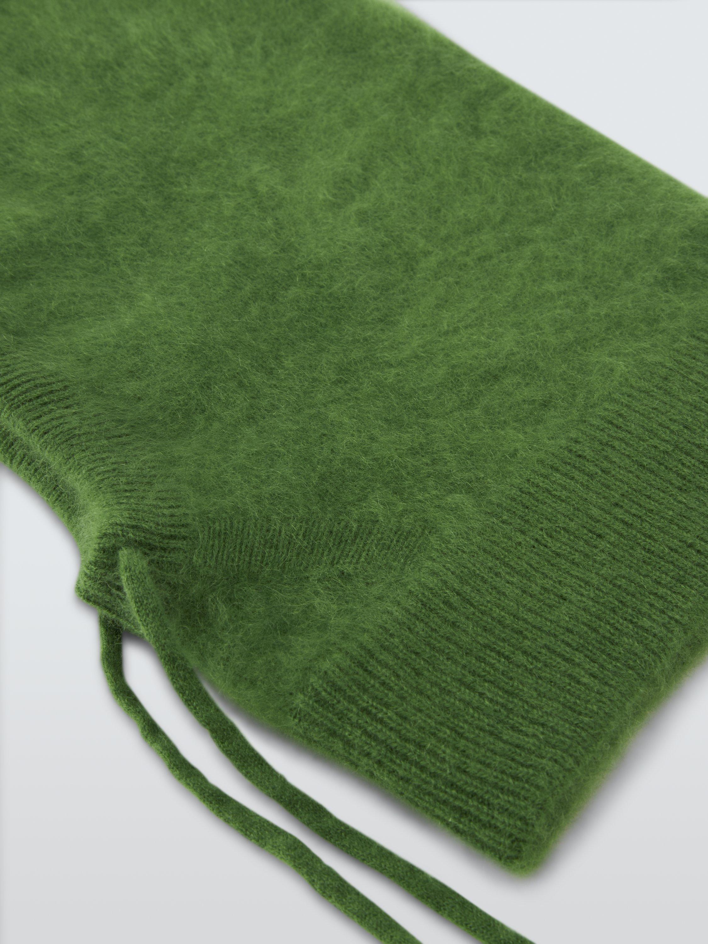 Product image 4 of 5, which shows John Lewis Cashmere Hood, Green