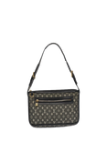 Pre-loved Louis Vuitton 2005 Monogram Mini Pochette Catrain Shoulder Bag, Black