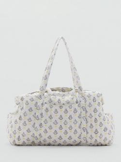 Mango Miracle Floral Cotton Maternity Bag, Yellow/Multi, Yellow/Multi