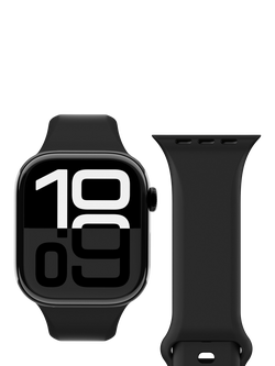 Vonmählen Classic Band 2 for Apple Watch 44mm/45mm/46mm/49mm, Black, Black