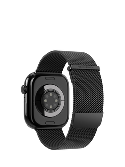 Vonmählen Milanese Loop 2 for Apple Watch 44mm/45mm/46mm/49mm, Black, Black