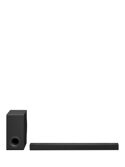 LG US80TY Bluetooth Wi-Fi Soundbar with Dolby Atmos, DTS:X & Wireless Subwoofer, Black, Black