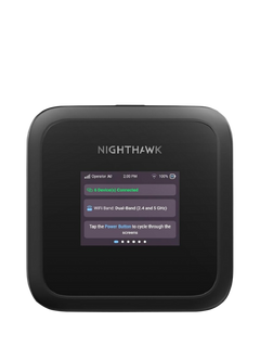 Netgear Nighthawk M3 5G Mobile Hotspot Router, Black