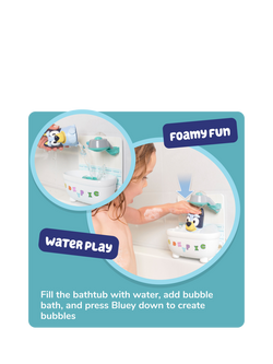 Bluey Tomy Toomies Shower & Scrub Bluey Bathtime Toy - view 2, Multi
