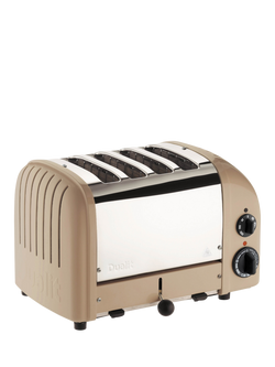 Dualit 4 Slice NewGen Classic Toaster - view 2, Sandstone