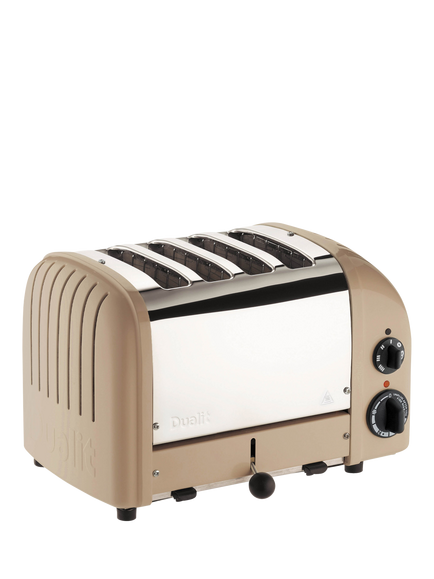 Dualit 4 Slice NewGen Classic Toaster - view 2, Sandstone