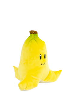 Nintendo Mario Kart Banana Club Mocchi-Mocchi Plush Soft Toy, Yellow - view 2, Multi