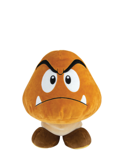 Nintendo Super Mario Goomba Club Mocchi-Mocchi Plush Soft Toy, Brown, Multi