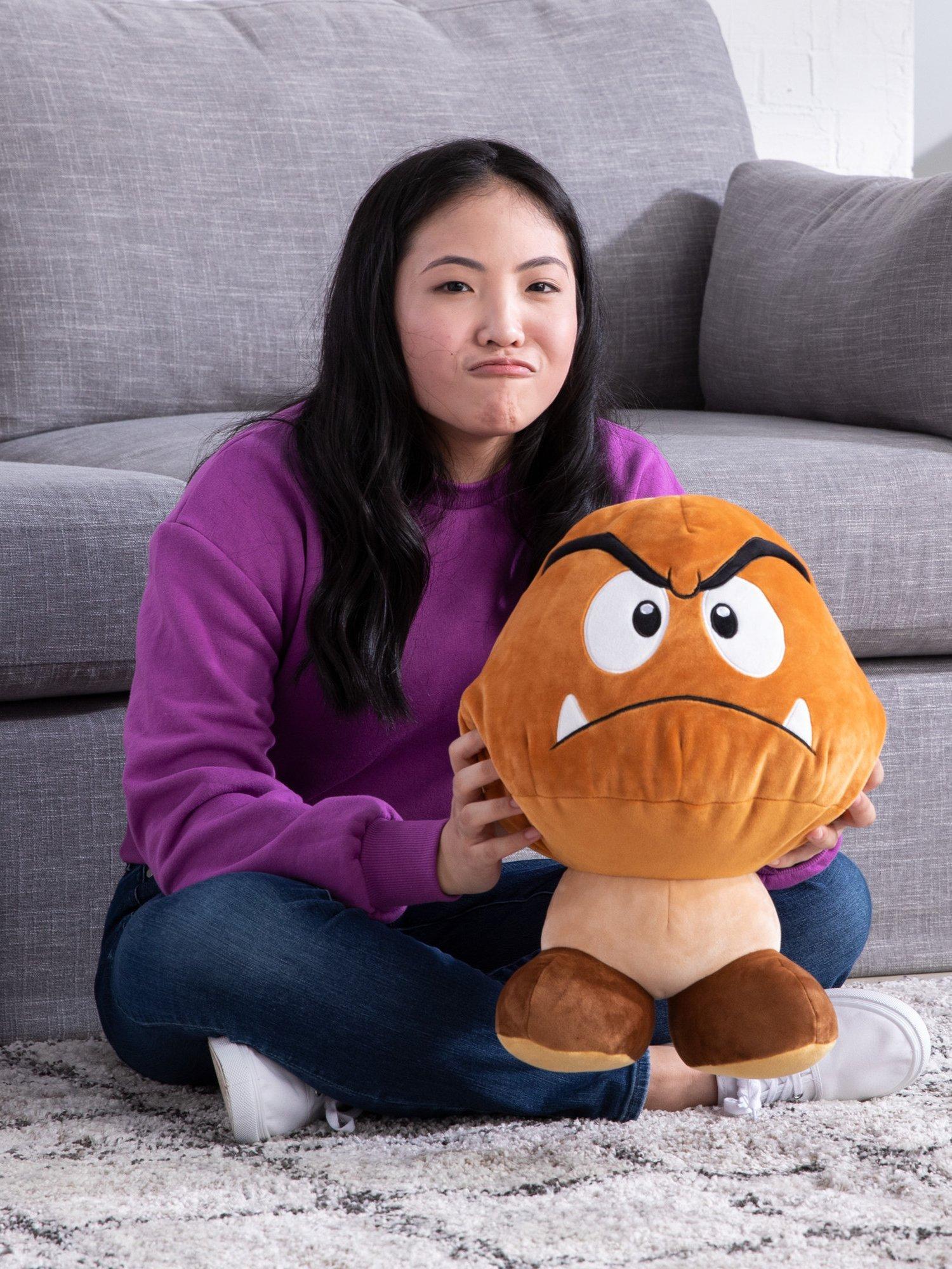 Nintendo Super Mario Goomba Club Mocchi-Mocchi Plush Soft Toy, Brown