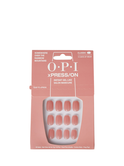 OPI xPRESS/ON Press On Nails, Somewhere Over the Rainbow Mountains, Somewhere Over The Rainbow Mountains