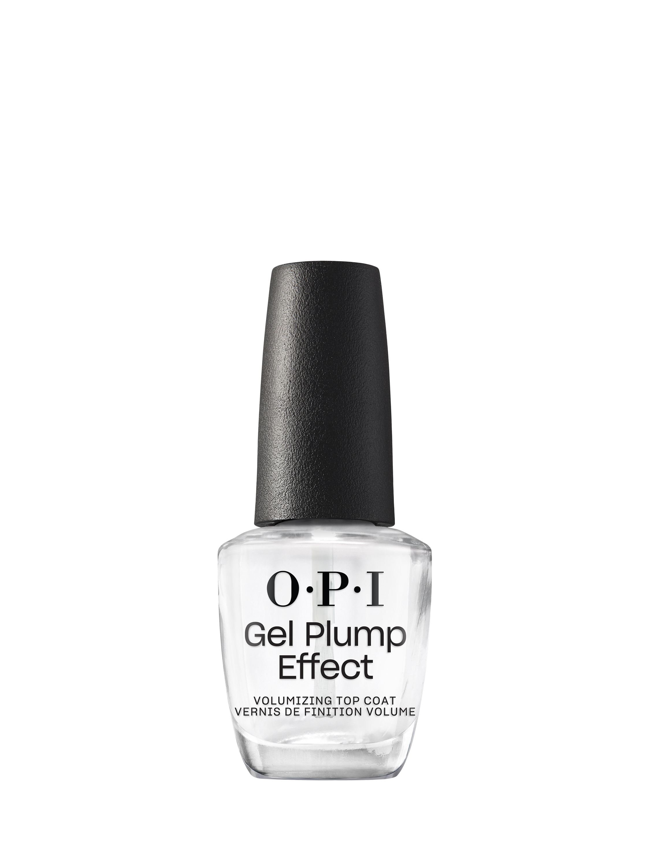 Product image 1 of 6, which shows OPI Gel Plump Effect Top Coat, 15ml