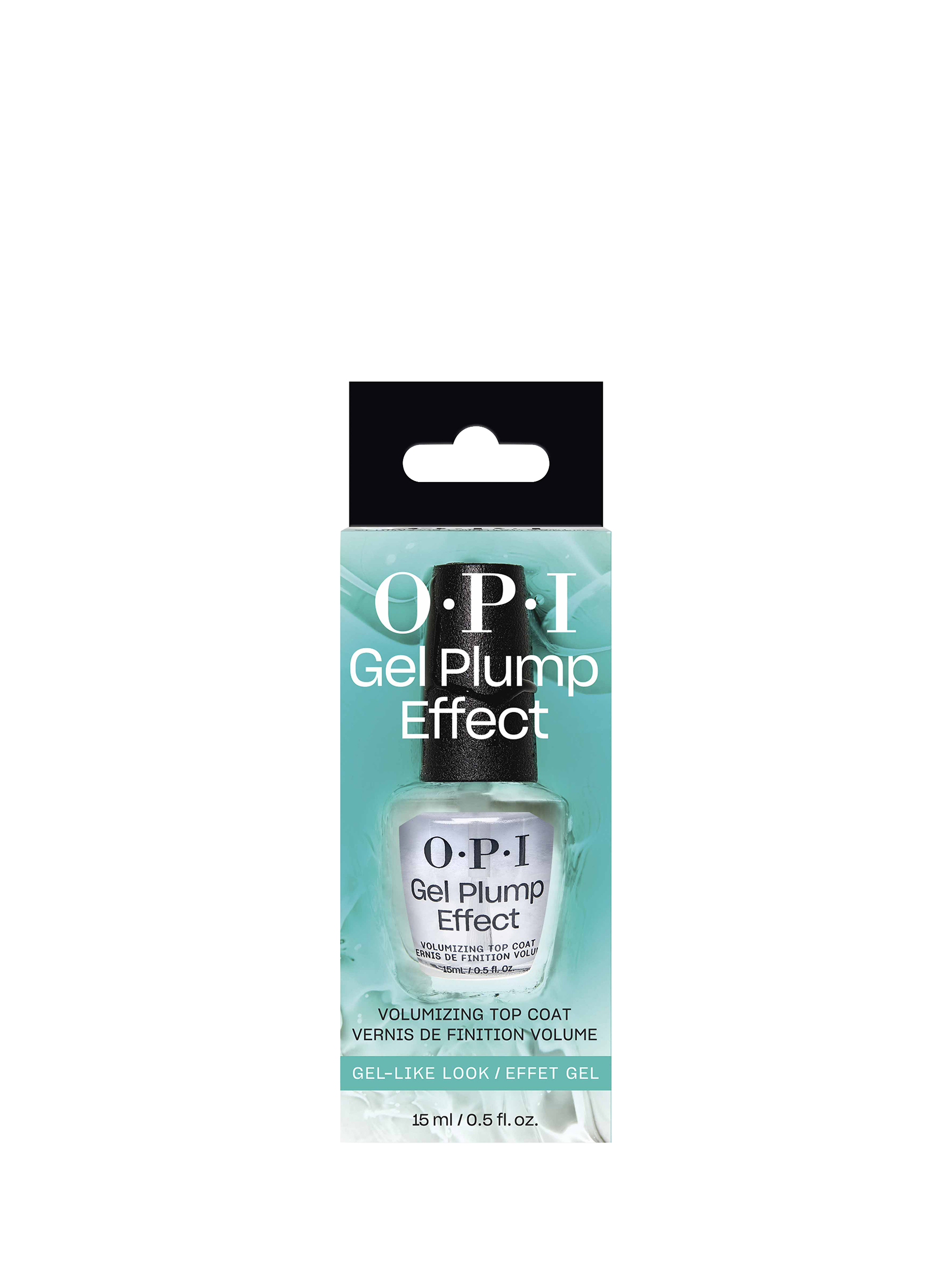 Product image 6 of 6, which shows OPI Gel Plump Effect Top Coat, 15ml