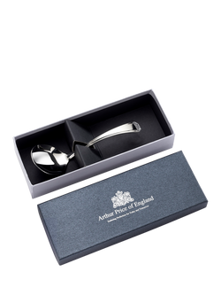 Arthur Price Grecian Stainless Steel Sauce Ladle - view 2, Silver