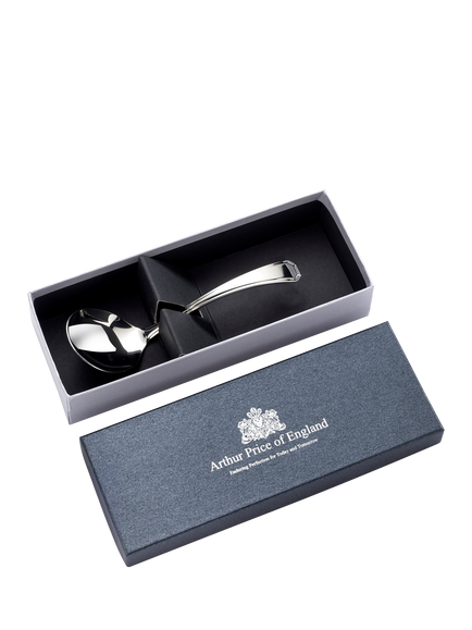 Arthur Price Grecian Stainless Steel Sauce Ladle - view 2, Silver