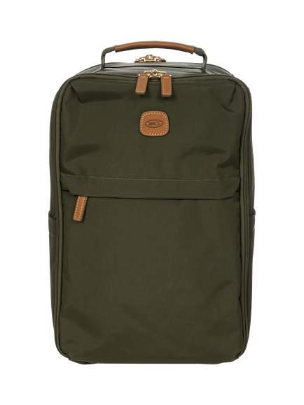 Bric's X-Collection Underseat Travel Backpack, 20L, Olive, Olive
