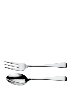 Arthur Price Old English Stainless Steel Salad Serving Spoon & Fork, 