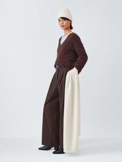 John Lewis Sequin Cashmere Blend Scarf, Ivory, Ivory