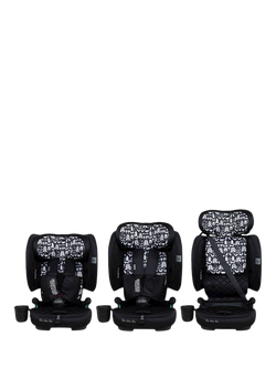 Cosatto On the Go Folding i-Size Car Seat, Silhouette - view 2, Silhouette