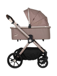 Cosatto Giggle 4 Pushchair, Carrycot and Tote i-Size Baby Car Seat Bundle