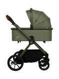 Cosatto Giggle 4 Pushchair, Carrycot and Tote i-Size Baby Car Seat Bundle, Hoglet