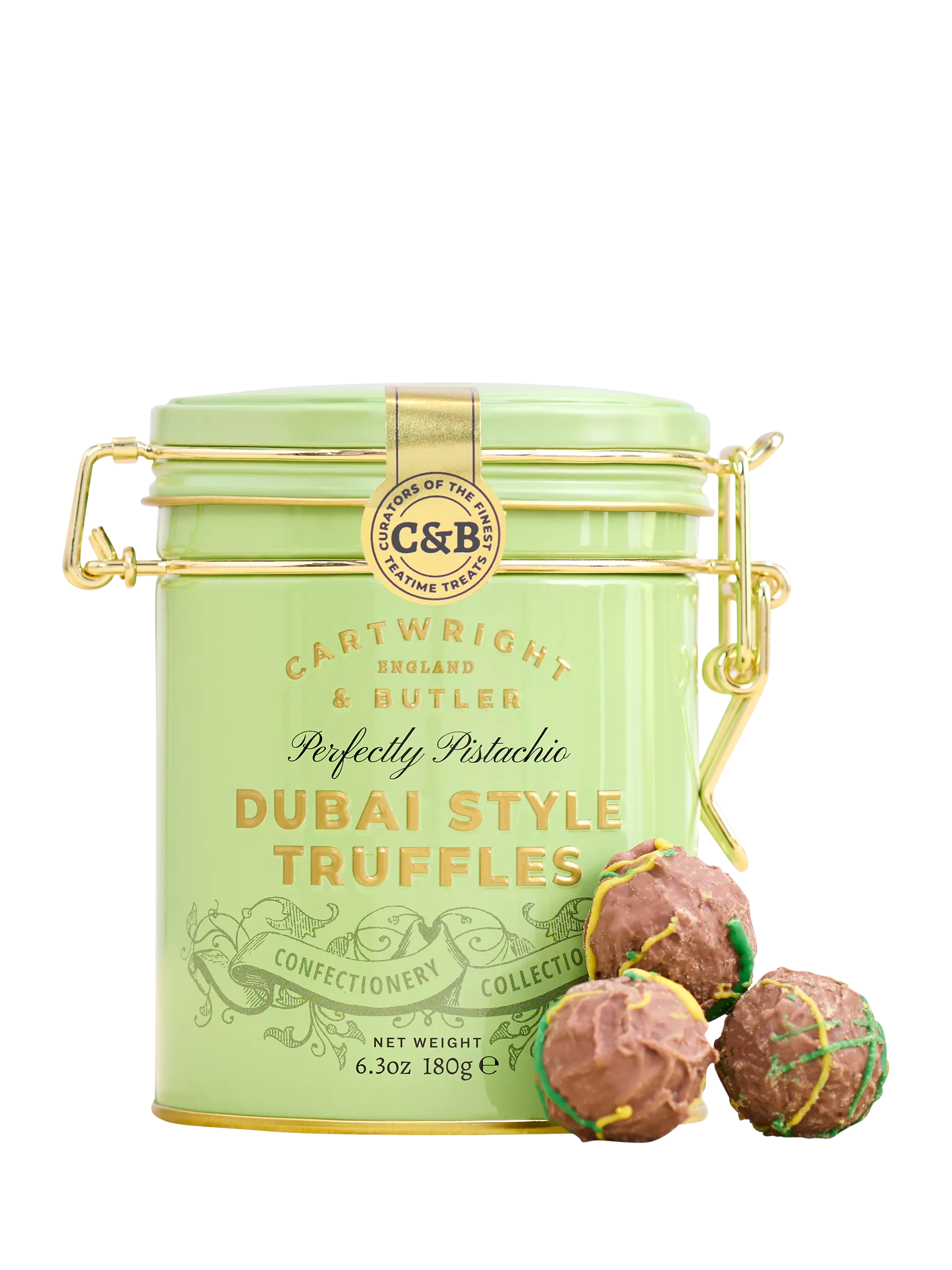 Cartwright & Butler Dubai Style Perfectly Pistachio Truffles, 180g