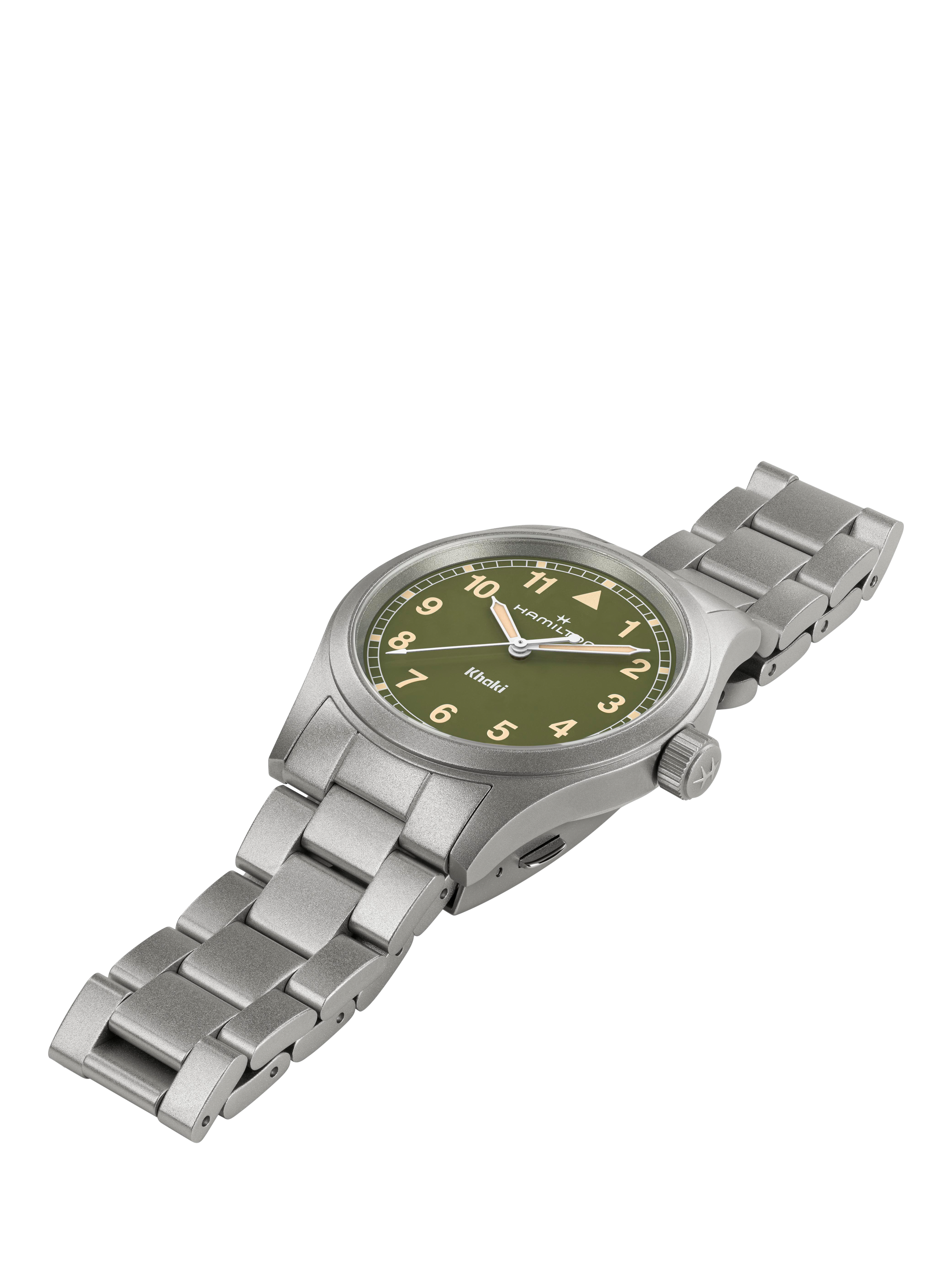 Product image 5 of 5, which shows Hamilton H69301160 Unisex Bracelet Watch, Green