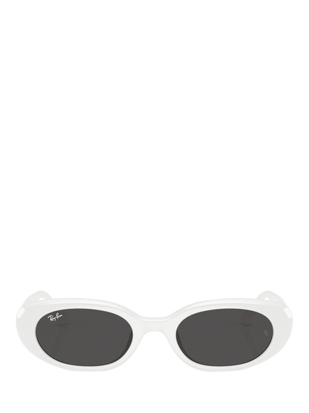 Ray-Ban RB4441D Unisex Pillow Sunglasses, White, White