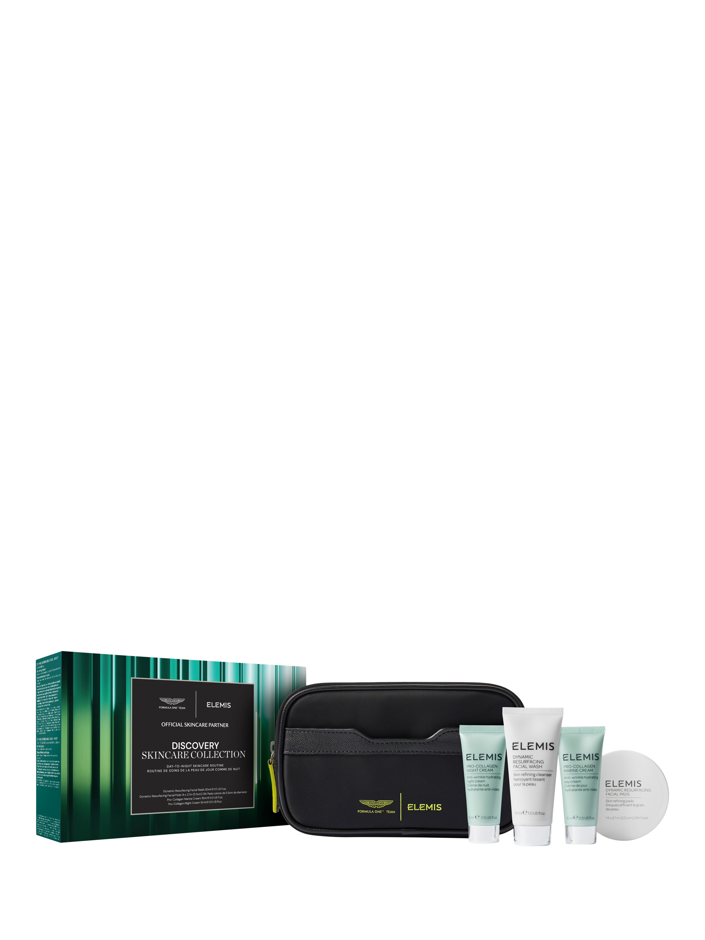 Product image 2 of 3, which shows Elemis x Aston Martin Aramco Formula One™ Team Discovery Skincare Collection