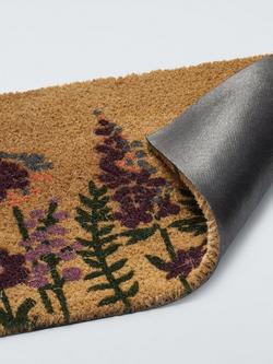 John Lewis Sissing Floral Door Mat, Multi - view 2, Multi