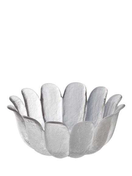 Dartington Crystal Daisy Heirloom Glass Bowl, 21.5cm, Clear, 