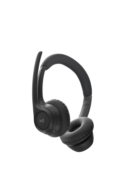 Logitech Zone 300 Wireless Bluetooth On-Ear Headset, Black, Black