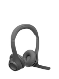 Logitech Zone 300 Wireless Bluetooth On-Ear Headset, Black