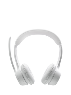 Logitech Zone 300 Wireless Bluetooth On-Ear Headset, Off White - view 2, Off White