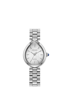 Citizen EM1200-55A Women's Rainell Bracelet Strap Watch, Silver, Silver