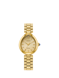 Citizen EM1202-50P Women's Rainell Bracelet Strap Watch, Gold, Gold