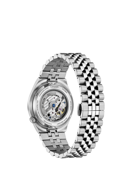 Citizen NK0020-55E Unisex TSUYOSA 60 Bracelet Strap Watch, Black - view 2, Black