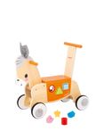 Janod Wooden Ride-On Donkey and Shape Sorter