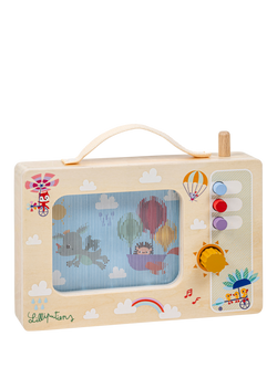 Lilliputiens Flying Joe Animated Wooden Music Box, Multi