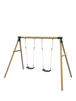 Plum Marmoset Wooden Swing Set, Multi