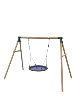 Plum Spider Monkey Wooden Swing Set, Multi