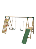Plum Woolly Monkey II Swing Set