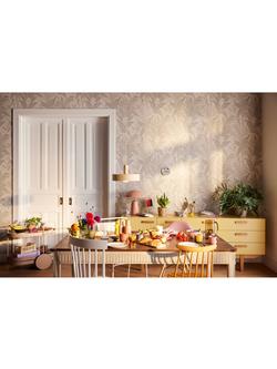 Galerie Botanical Leaves Wallpaper - view 2, Bronze Brown