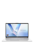 ASUS Vivobook Go 15 Laptop, AMD Ryzen 5 Processor, 8GB RAM, 512GB SSD, 15.6” Full HD OLED, Silver