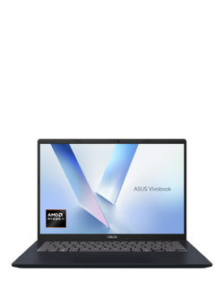 ASUS Vivobook 14 Copilot+ PC Laptop, AMD Ryzen AI 7 Processor, 16GB RAM, 1TB SSD, 14” WUXGA, Blue, Blue