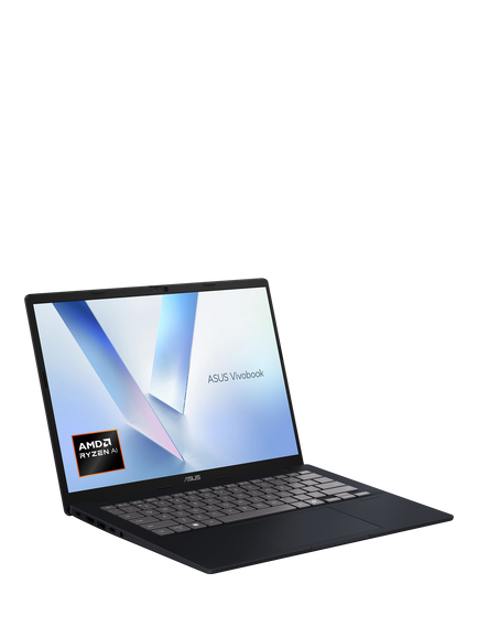 ASUS Vivobook 14 Copilot+ PC Laptop, AMD Ryzen AI 7 Processor, 16GB RAM, 1TB SSD, 14” WUXGA, Blue - view 2, Blue