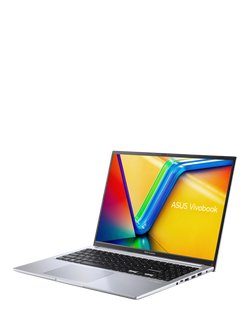 ASUS Vivobook 16 Laptop, AMD Ryzen 7 Processor, 16GB RAM, 1TB SSD, 16” WUXGA, Silver - view 2, Silver