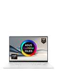 ASUS Zenbook S 16 OLED Laptop, AMD Ryzen AI 7 Processor, 24GB RAM, 2TB SSD, 16” 3K OLED Touchscreen, White