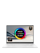 ASUS Zenbook S 16 OLED Laptop, AMD Ryzen AI 7 Processor, 24GB RAM, 2TB SSD, 16” 3K OLED Touchscreen, White