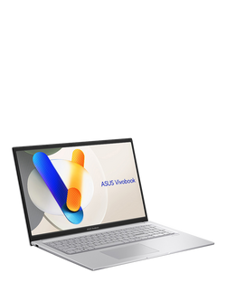 ASUS VivoBook 17 Laptop, Intel Core 5 Processor, 8GB RAM, 512GB SSD, 17.3" Full HD, Silver, Silver